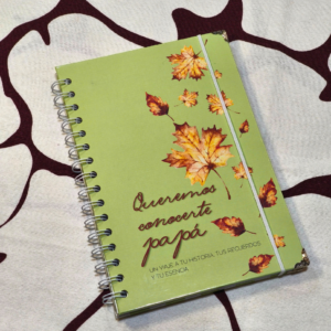 Libreta Queremos Conocerte Papá
