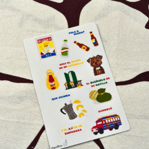 Hoja de Stickers