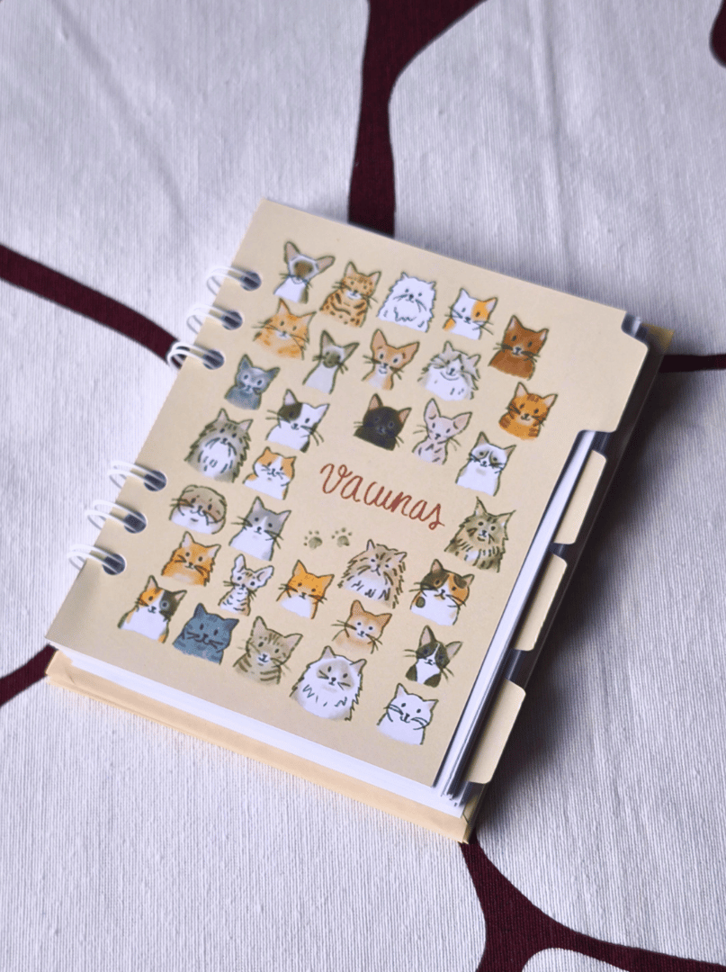 Libreta Control Veterinario Gatito - Imagen 5