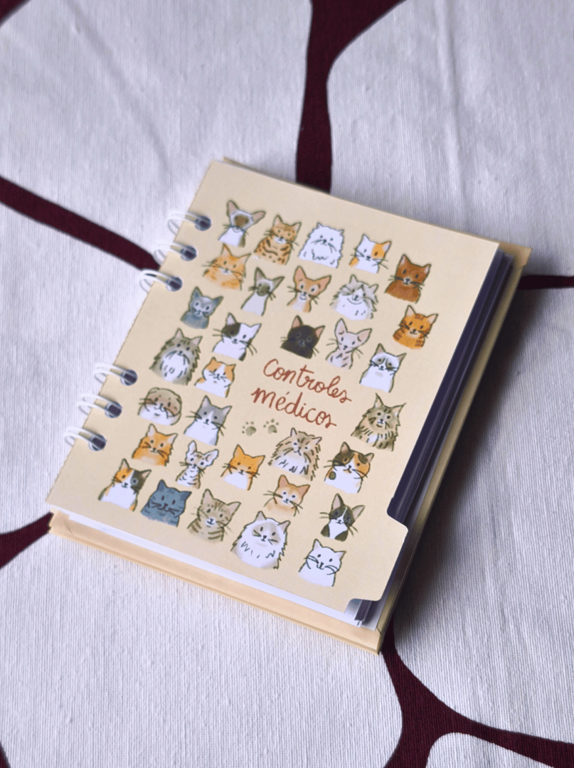 Libreta Control Veterinario Gatito - Imagen 11