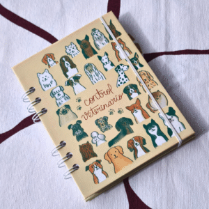 Libreta Control Veterinario Perrito